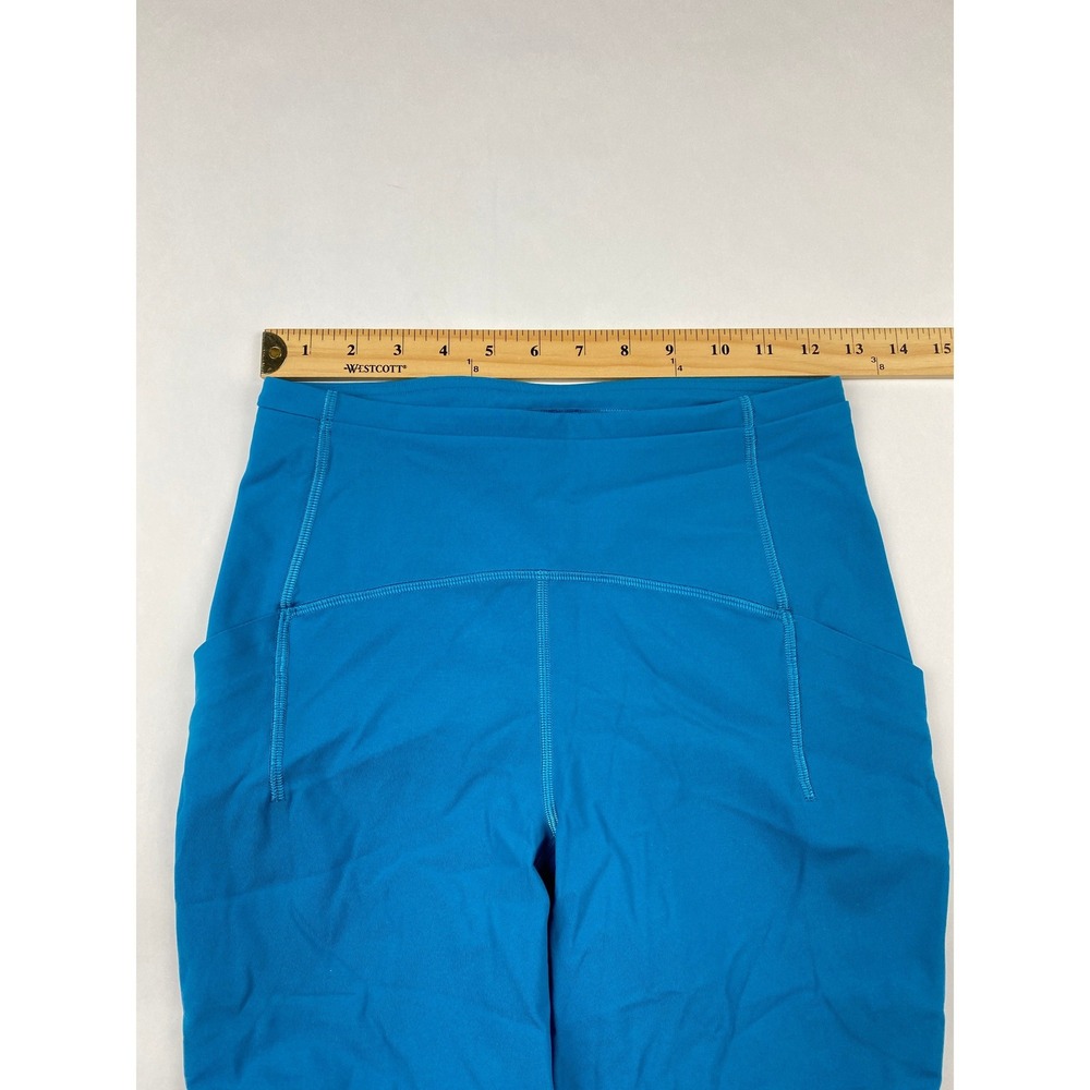Lululemon Swift Speed High-Rise Crop Leggings Women's Size 6 Blue - Picture 11 of 13